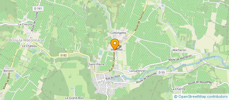 localisation de l'entreprise MADAME CLAIRE POISOT à LUGNY