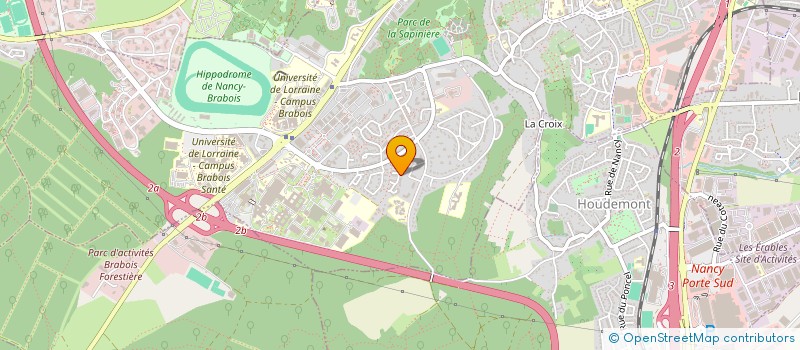 localisation de l'entreprise MADAME CLAIRE POLICELLA  VANDUVRE-LES-NANCY