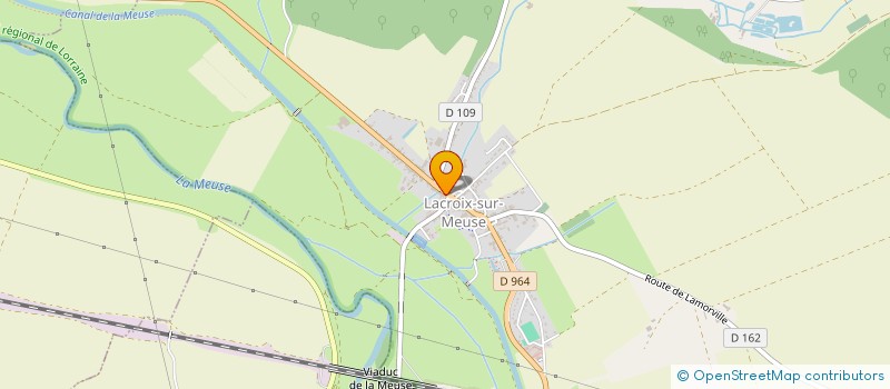 localisation de l'entreprise MADAME CLAIRE POLMARD à LACROIX-SUR-MEUSE