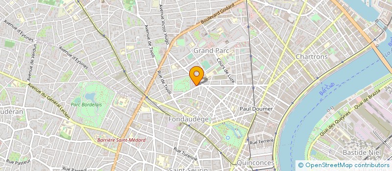 localisation de l'entreprise MADAME CLAIRE POMMIER  BORDEAUX