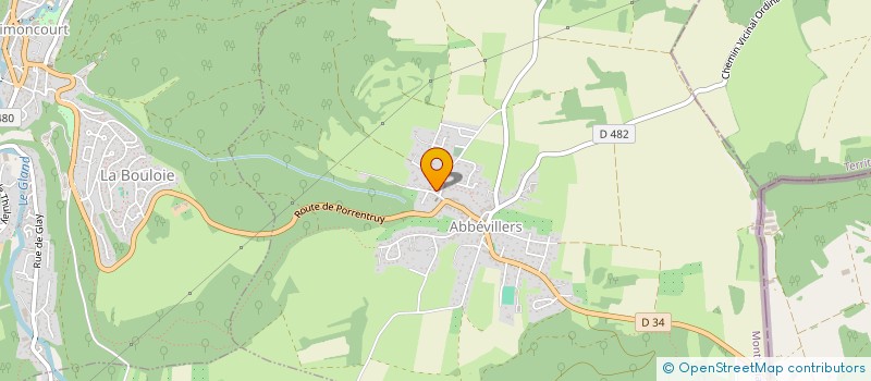 localisation de l'entreprise MADAME CLAIRE PONT à ABBEVILLERS