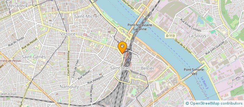 localisation de l'entreprise MADAME CLAIRE PONTAL  BORDEAUX