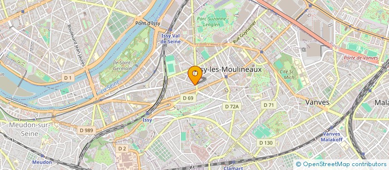 localisation de l'entreprise MADAME CLAIRE POTIEZ à ISSY-LES-MOULINEAUX