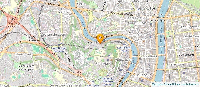 localisation de l'entreprise MADAME CLAIRE POZET à LYON