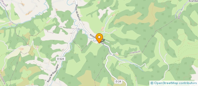 localisation de l'entreprise MADAME CLAIRE PRAT  ROQUIAGUE