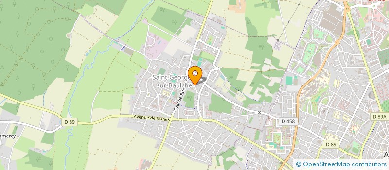 localisation de l'entreprise MADAME CLAIRE PRINGOT  SAINT-GEORGES-SUR-BAULCHE