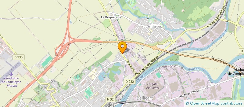 localisation de l'entreprise MADAME CLAIRE PUYENCHET  CLAIROIX