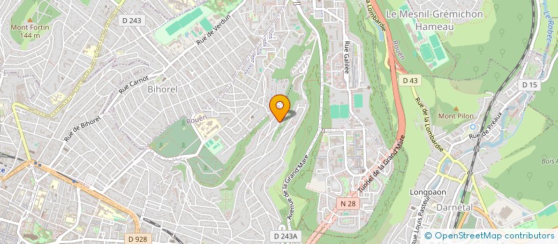 localisation de l'entreprise MADAME CLAIRE QUESNEL  ROUEN