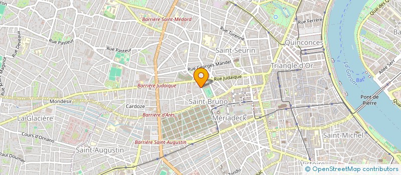 localisation de l'entreprise MADAME CLAIRE QUEYROI à BORDEAUX