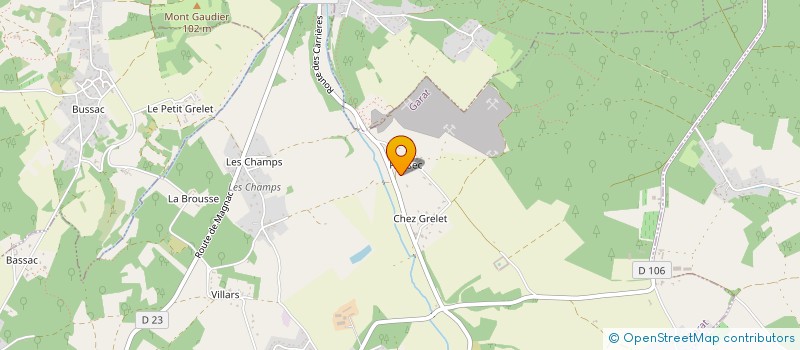 localisation de l'entreprise MADAME CLAIRE RAFFIN  GARAT