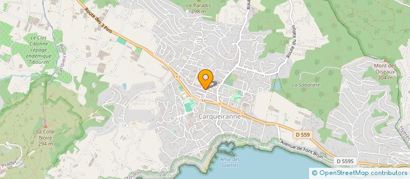 localisation de l'entreprise MADAME CLAIRE RAMEL  CARQUEIRANNE