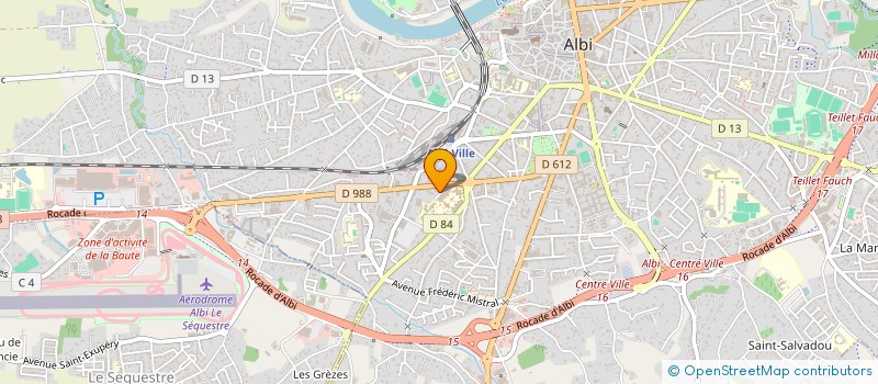 localisation de l'entreprise MADAME CLAIRE RAPEZ à ALBI