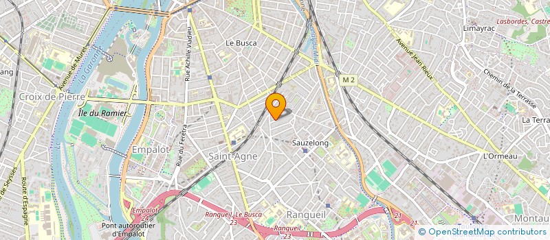 localisation de l'entreprise MADAME CLAIRE RAPPEZI à TOULOUSE