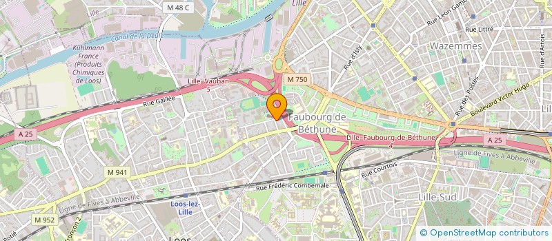 localisation de l'entreprise MADAME CLAIRE REBECCA GASCOYNE  LILLE