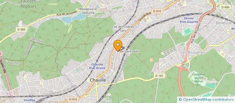 localisation de l'entreprise MADAME CLAIRE REBELLE à CHAVILLE
