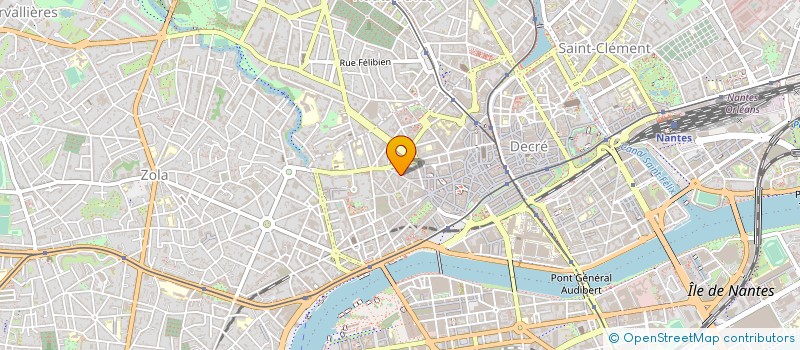 localisation de l'entreprise MADAME CLAIRE REDOR à NANTES