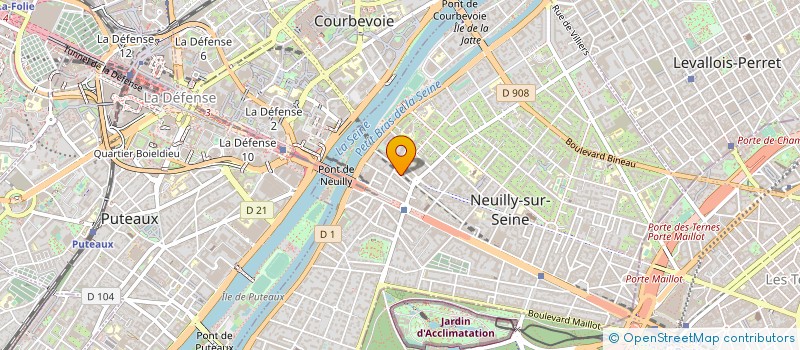 localisation de l'entreprise MADAME CLAIRE REGRENIL à NEUILLY-SUR-SEINE