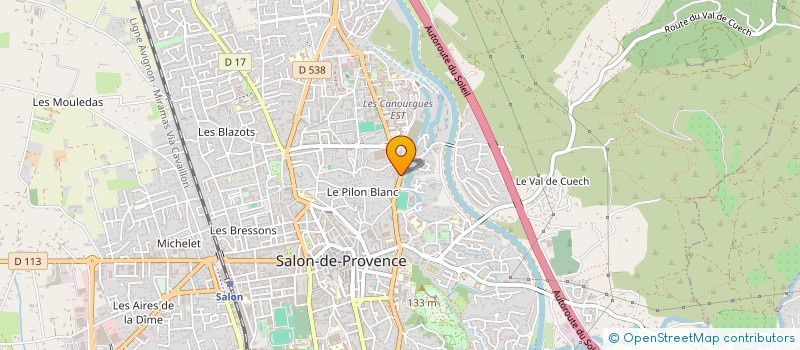 localisation de l'entreprise MADAME CLAIRE REMY  SALON-DE-PROVENCE