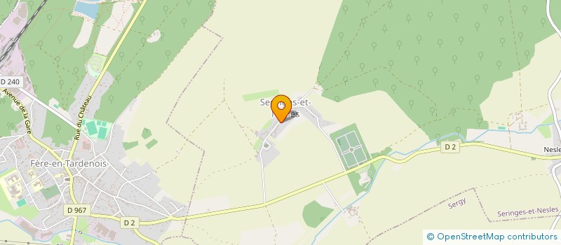 localisation de l'entreprise MADAME CLAIRE RENNESSON  SERINGES-ET-NESLES