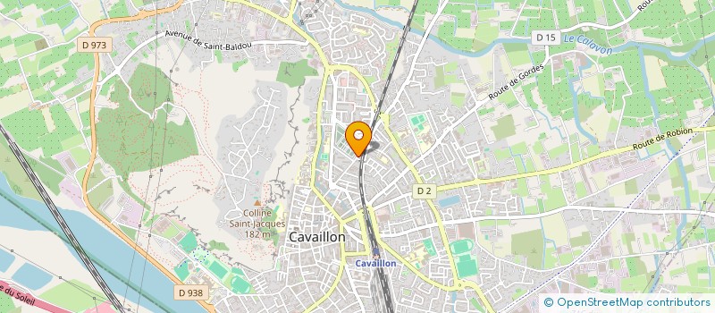 localisation de l'entreprise MADAME CLAIRE REY  CAVAILLON