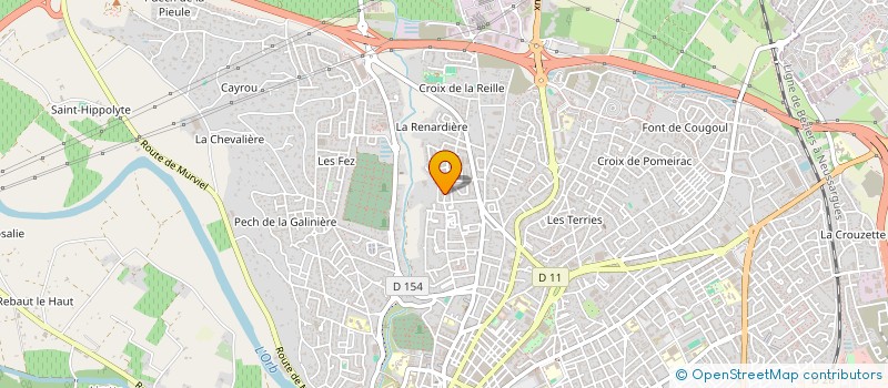 localisation de l'entreprise MADAME CLAIRE RICCIARDI à BEZIERS