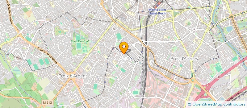 localisation de l'entreprise MADAME CLAIRE RICHARDOT à MONTPELLIER
