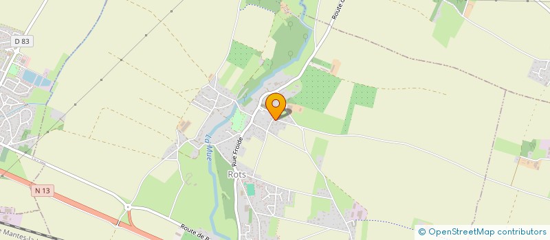 localisation de l'entreprise MADAME CLAIRE RICHOMME  ROTS