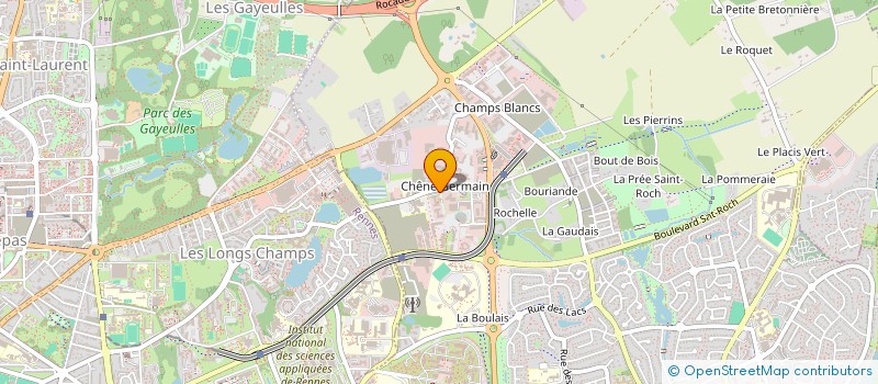 localisation de l'entreprise MADAME CLAIRE RICORDEAU à CESSON-SEVIGNE