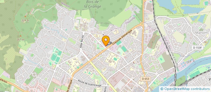 localisation de l'entreprise MADAME CLAIRE RIEUNIER à THIONVILLE