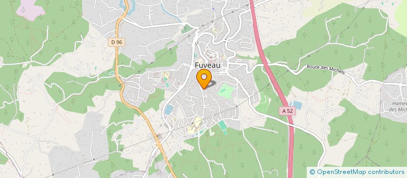 localisation de l'entreprise MADAME CLAIRE RIMET  FUVEAU