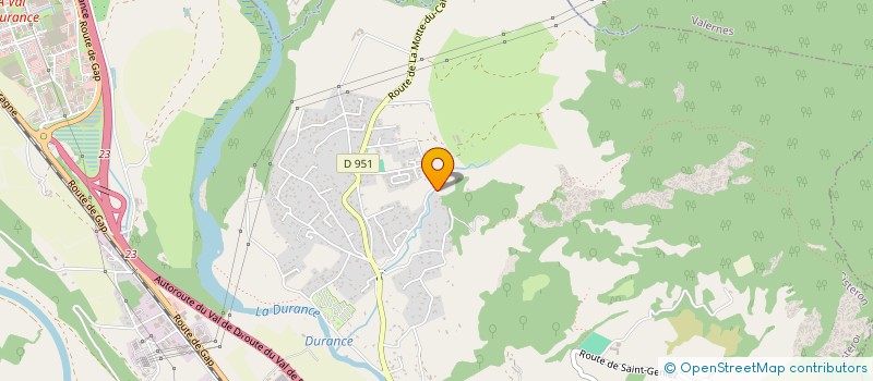 localisation de l'entreprise MADAME CLAIRE RINAUDO-PASCUAL  SISTERON