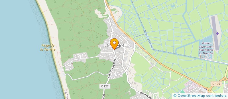 localisation de l'entreprise MADAME CLAIRE ROCHEREAU  LA TRANCHE-SUR-MER