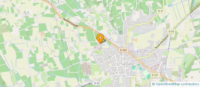 localisation de l'entreprise MADAME CLAIRE ROGER  SARRIANS