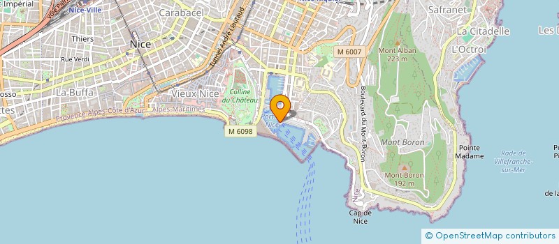 localisation de l'entreprise MADAME CLAIRE ROMETTI à NICE