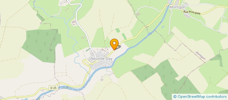 localisation de l'entreprise MADAME CLAIRE ROSSONE  NEUVILLE-DAY