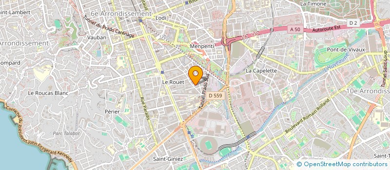 localisation de l'entreprise MADAME CLAIRE ROULETTE à MARSEILLE
