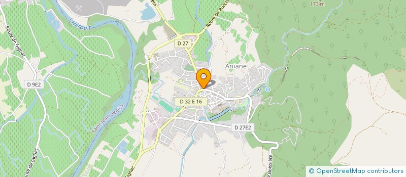 localisation de l'entreprise MADAME CLAIRE ROUSSEAUX  ANIANE