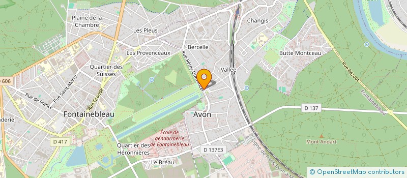 localisation de l'entreprise MADAME CLAIRE ROZAND  AVON