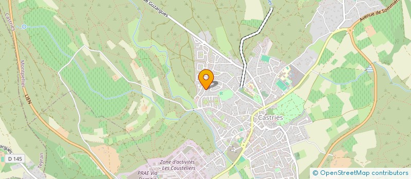 localisation de l'entreprise MADAME CLAIRE SAINT-YVES  CASTRIES