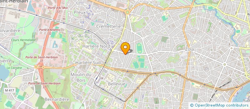 localisation de l'entreprise MADAME CLAIRE SALMON-LEGAGNEUR à NANTES