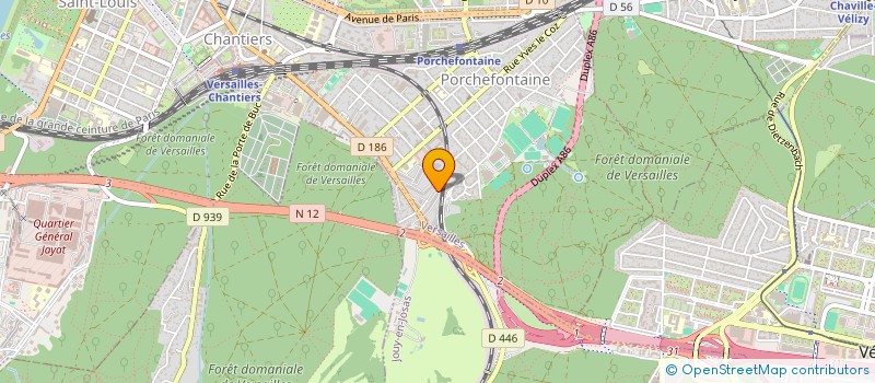 localisation de l'entreprise MADAME CLAIRE SALVY à VERSAILLES