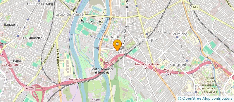 localisation de l'entreprise MADAME CLAIRE SANCHEZ à TOULOUSE