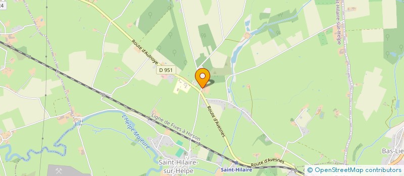 localisation de l'entreprise MADAME CLAIRE SANDERS à SAINT-HILAIRE-SUR-HELPE