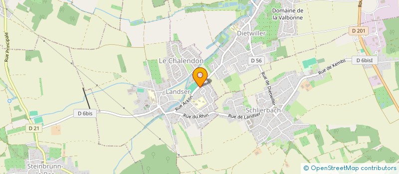 localisation de l'entreprise MADAME CLAIRE SANTUCCI  LANDSER