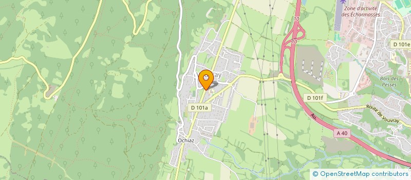 localisation de l'entreprise MADAME CLAIRE SATET à VALSERHONE