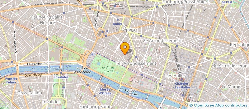 localisation de l'entreprise MADAME CLAIRE SAUDREAU à PARIS