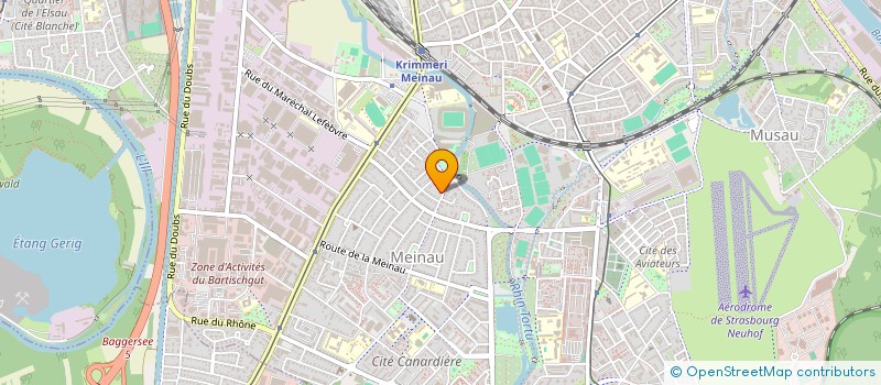 localisation de l'entreprise MADAME CLAIRE SAUTIER à STRASBOURG