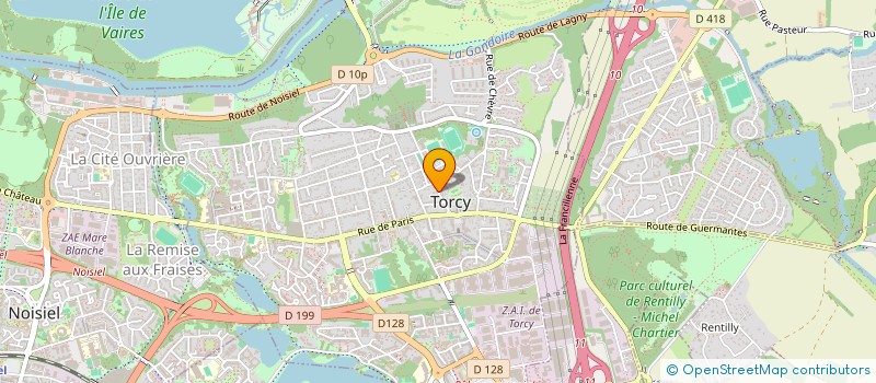 localisation de l'entreprise MADAME CLAIRE SCHILTZ  TORCY