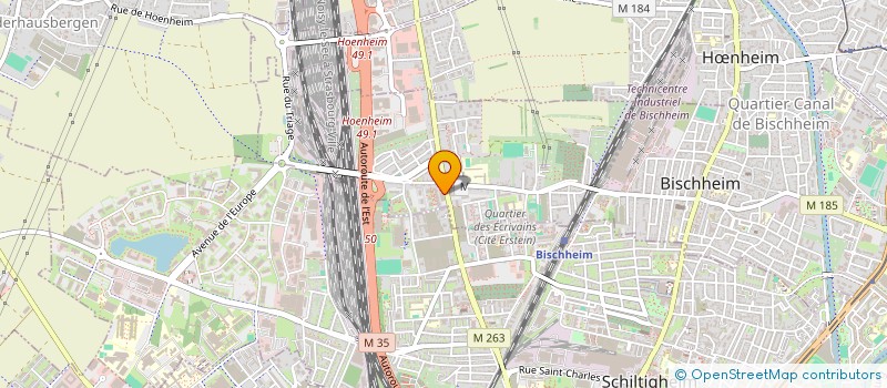 localisation de l'entreprise MADAME CLAIRE SCHUB  ACHENHEIM