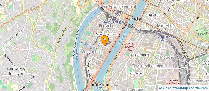 localisation de l'entreprise MADAME CLAIRE SCHUH à LYON